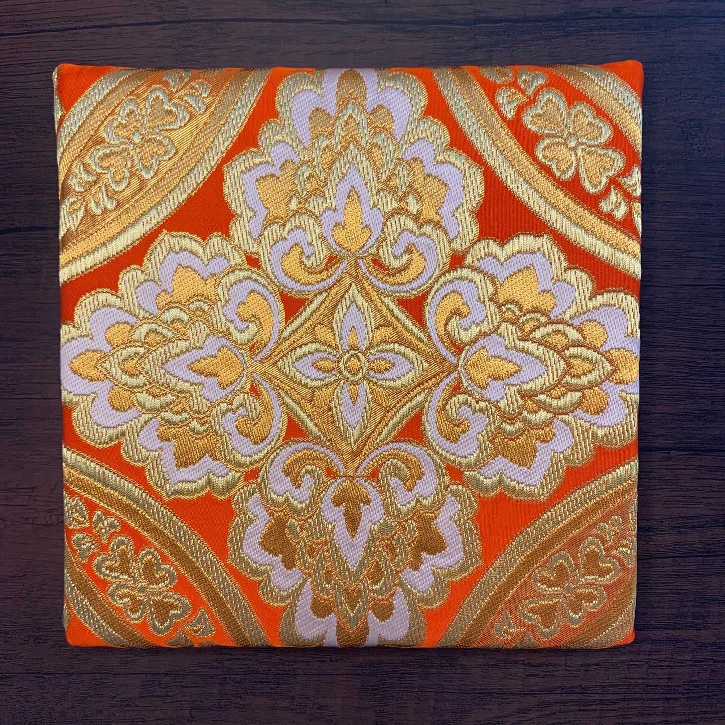 A unique, lustrous Japanese Obi Fabric Panel